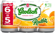 Grolsch Radler Mandarijn set van 6 blikjes á 0,33 liter